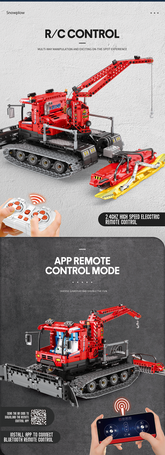 RB22019 Snow leveling vehicle